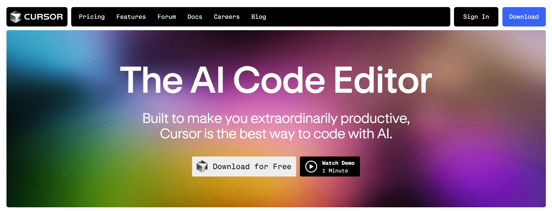 cursor.so(GPT-4代码编辑器)