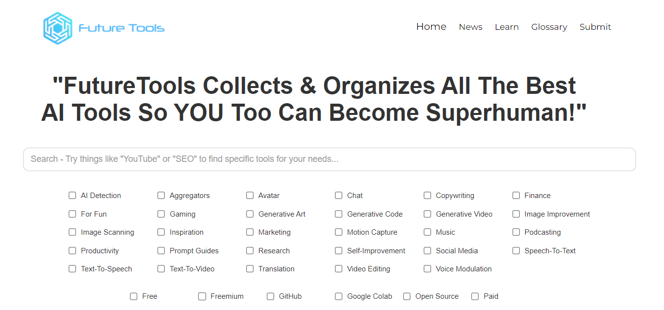 FutureTools未来工具翻译站点